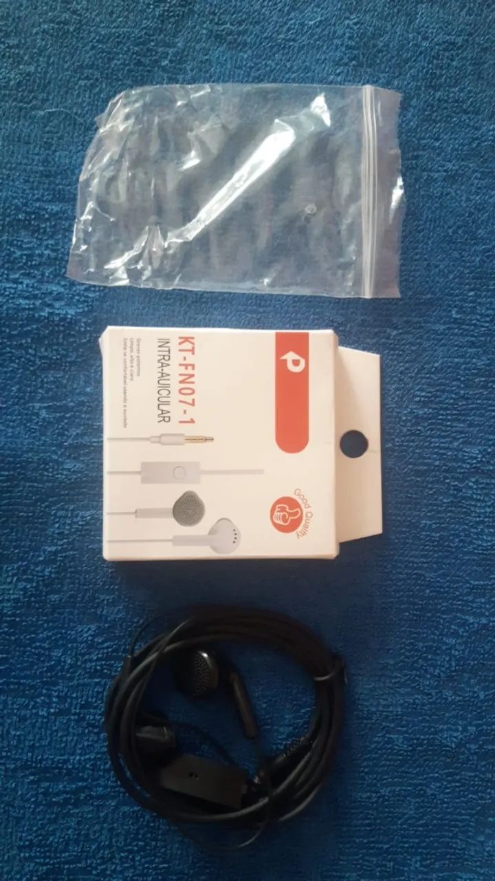 fone de ouvido para celulares com entrada p2 novo na caixa  - Foto 3