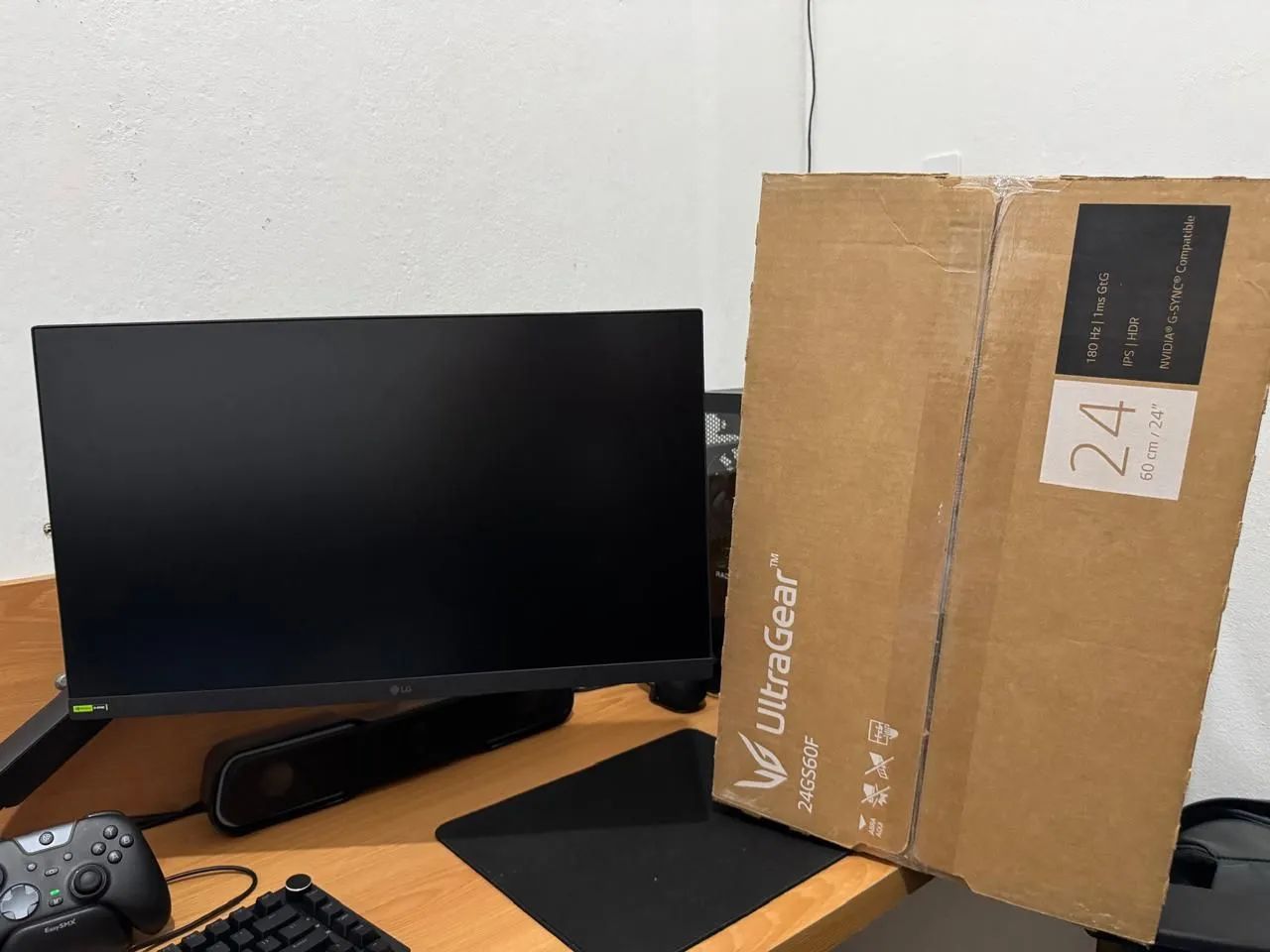 Monitor LG ultragear, 180hz, FULLHD, 24 polegadas. - Foto 5