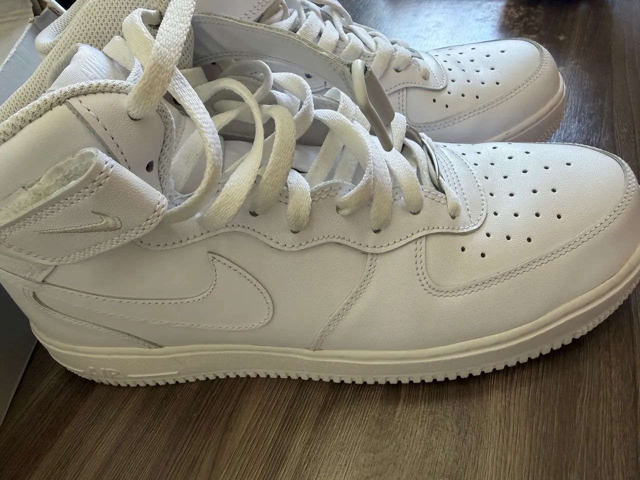 Tênis Nike air force 1 mid 07 branco  - Foto 5