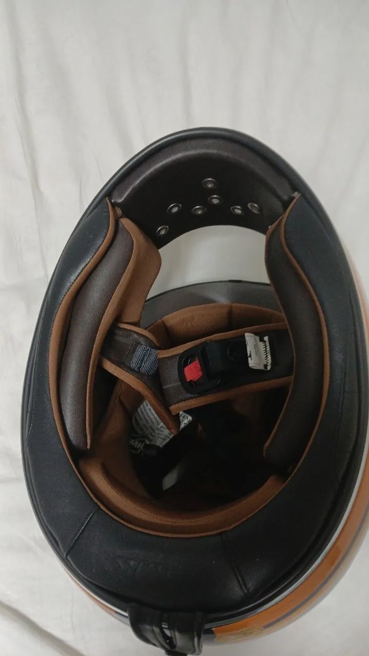 Capacete SMK retrô  - Foto 2