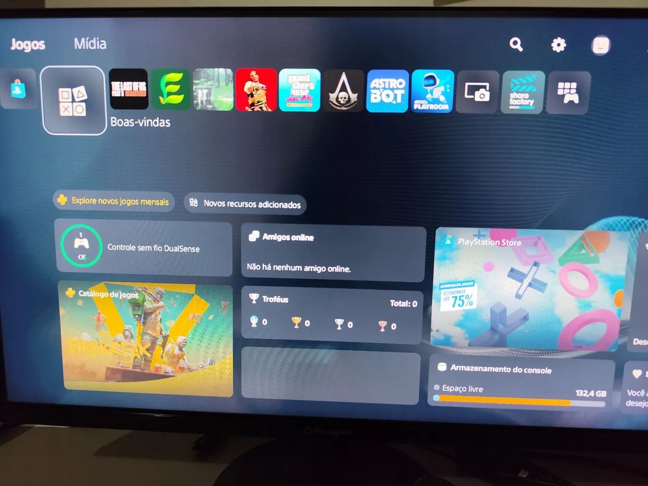 Ps5 desbloqueado 500+ jogos - Foto 5
