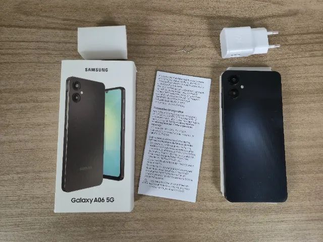 Galaxy A06 5G 128GB Preto - Pouco Usado - Foto 5