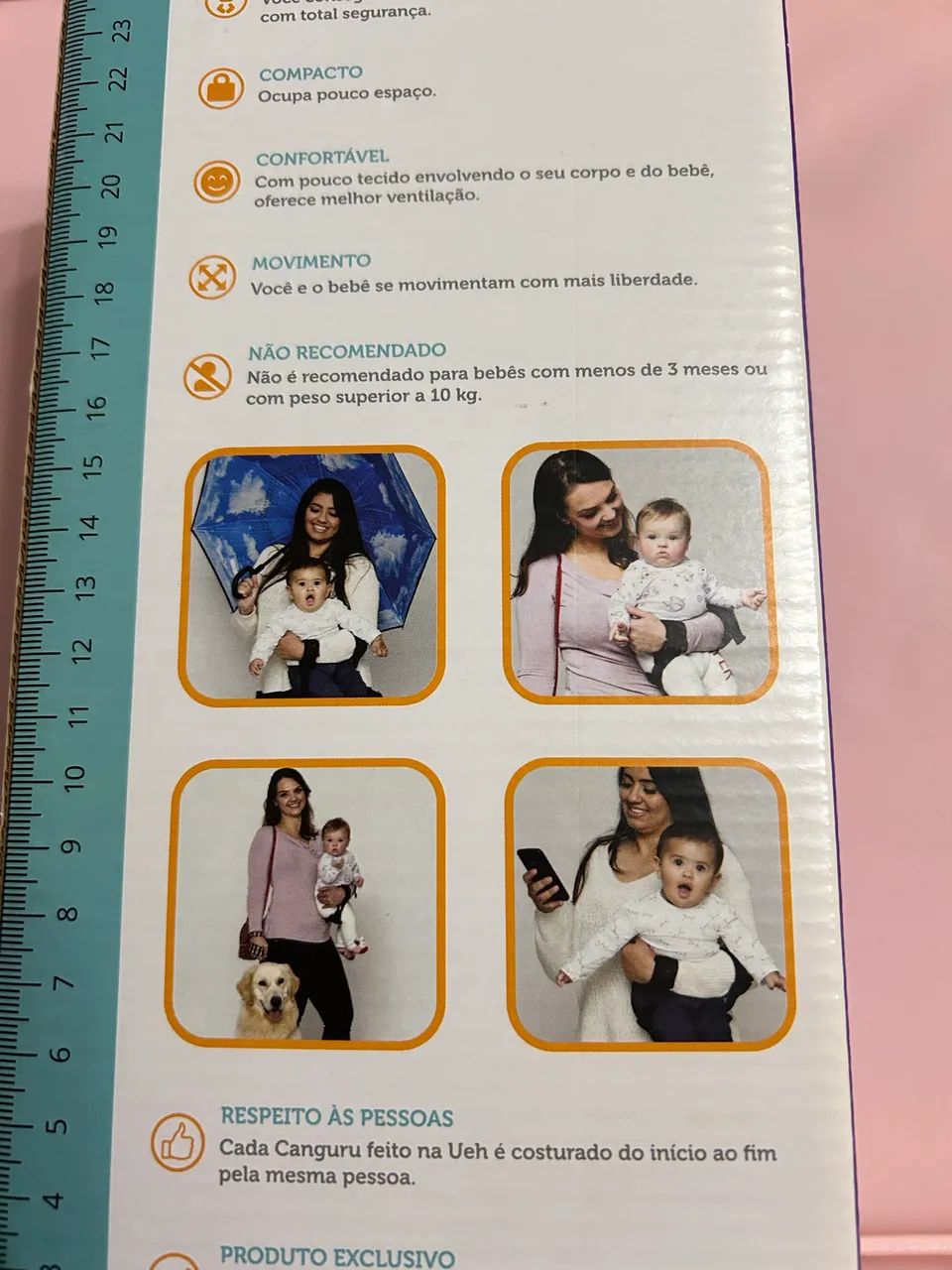Canguru para bebê  - Foto 3