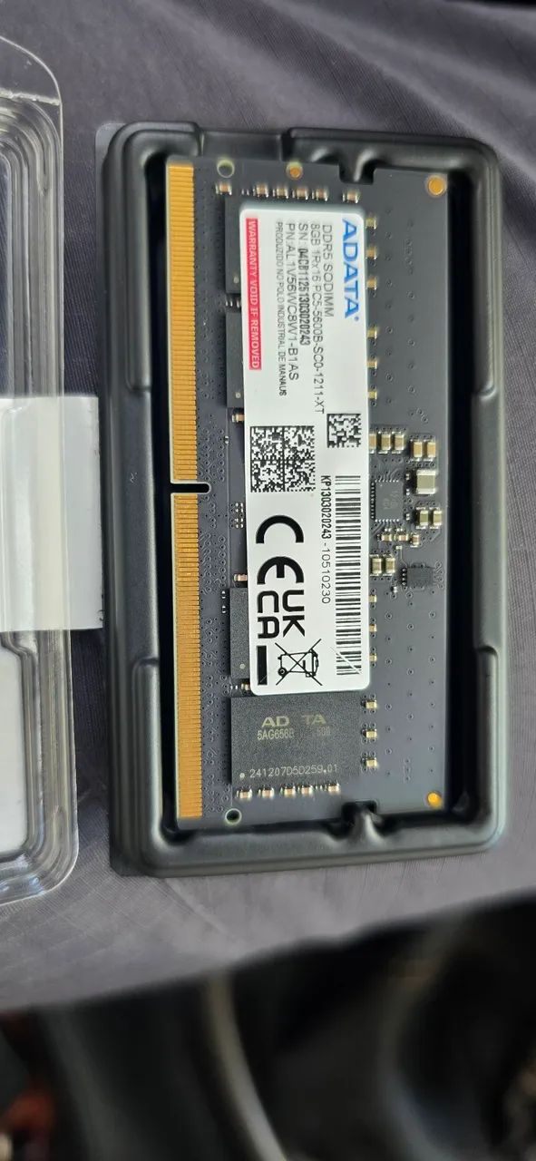 MEMORIA RAM 8GB DDR5 NOTEBOOK  - Foto 2