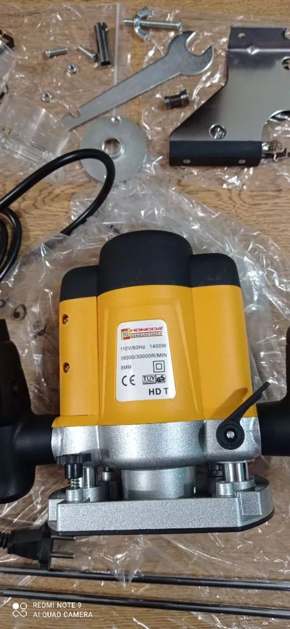 Tupia De Coluna NOVA Profissional 1.400 W Topia Laminadora De Culuna Completa Novo Fresas - Foto 6