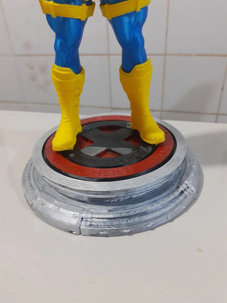 Figura X-Men Ciclope estátua 3d - Foto 5