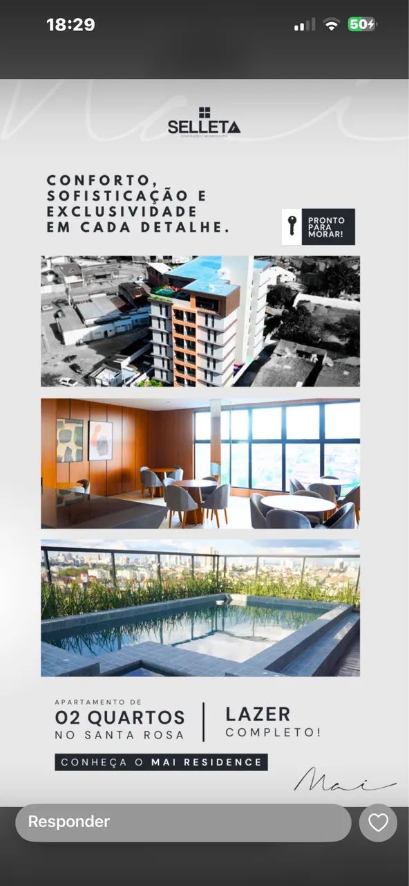 1.700 Lindo apartamento com piscina  - Foto 3