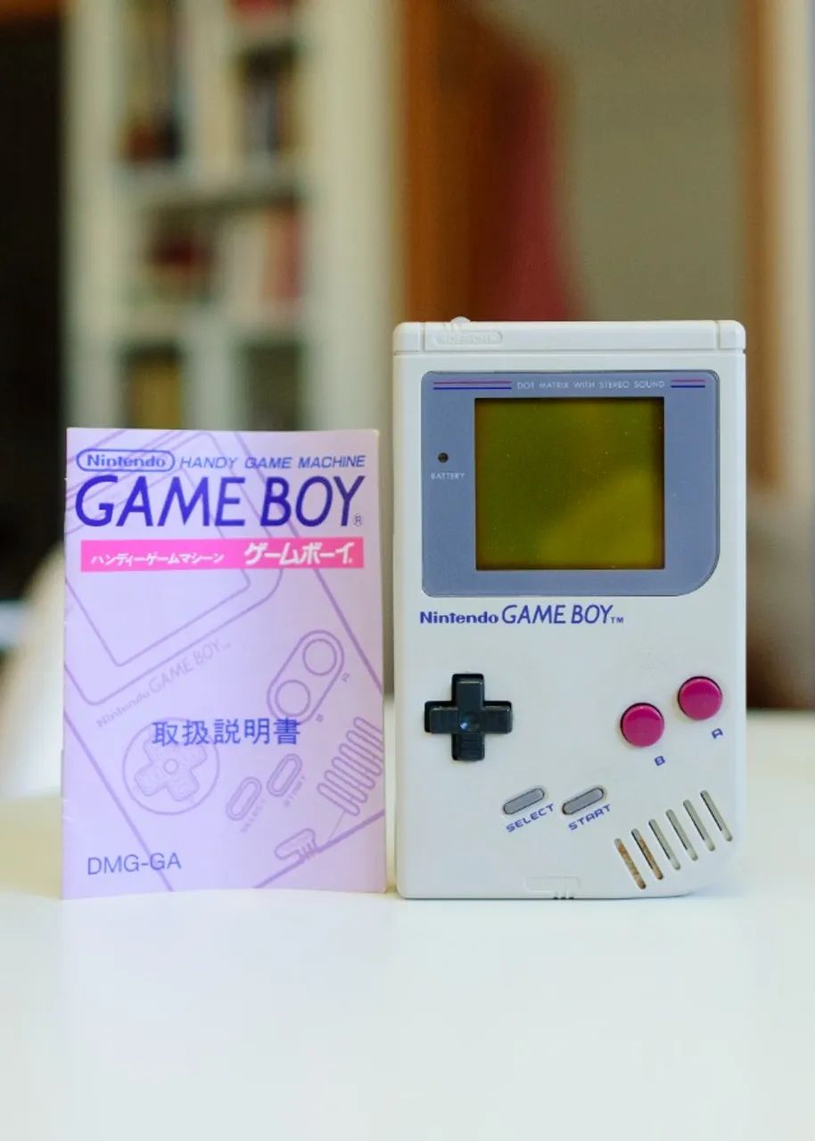 Nintendo ゲームボーイDMG-GA game boy japonês (original - DMG), em perfeito estado e funcional