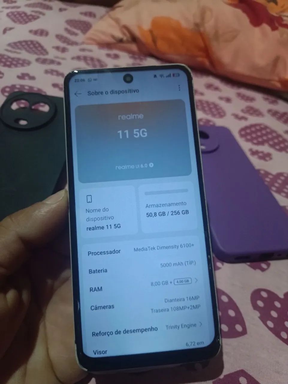 Vendo celular realme 11 5g 256 GB - Foto 3