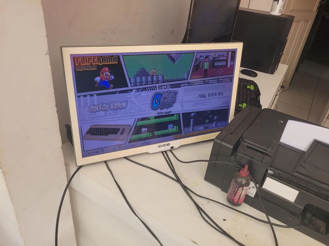 Arcade Game Center estilo Bartop de mesa - Foto 5