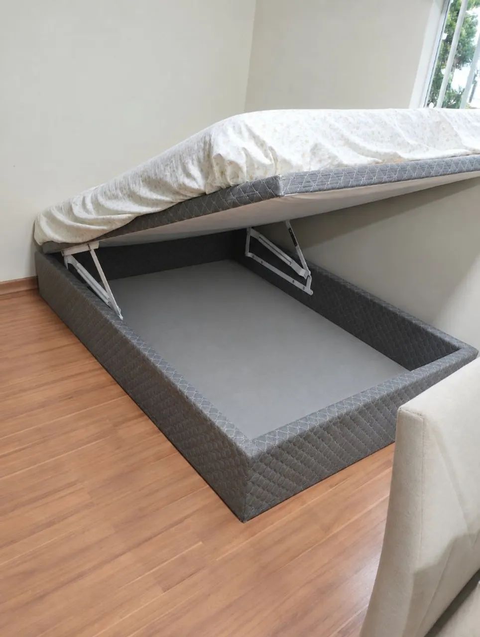 Cama box bau com colchão  - Foto 2