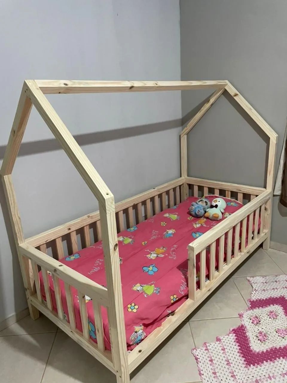 Cama de Solteiro Montessoriana Casinha - Foto 3