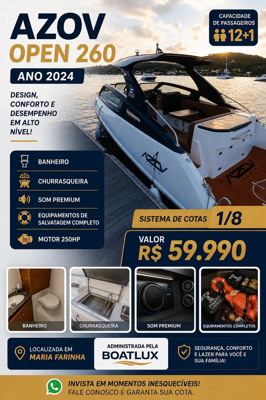 Lancha AZOV 26
