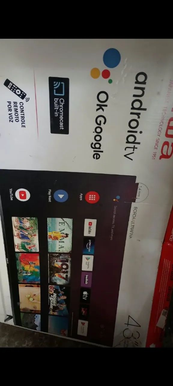 Televisão smartv 43 polegadas aiwa - Foto 3