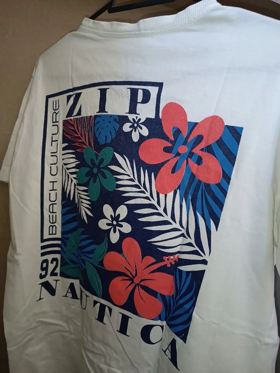 Camisa Zip Nautica P 100% Algodão  - Foto 2
