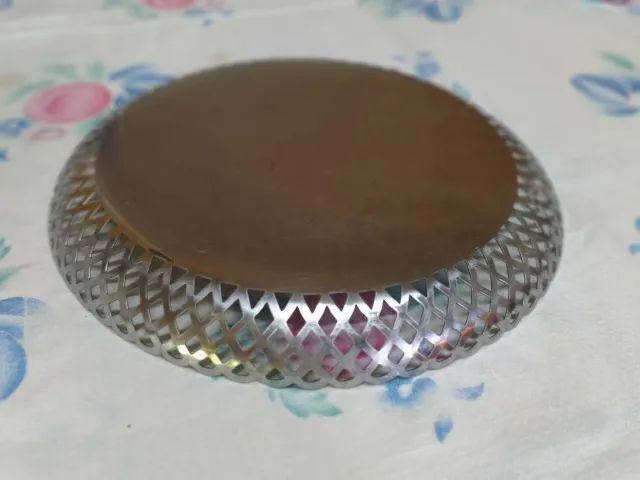 Fruteira / centro de mesa em inox vazado Meridional - Foto 2
