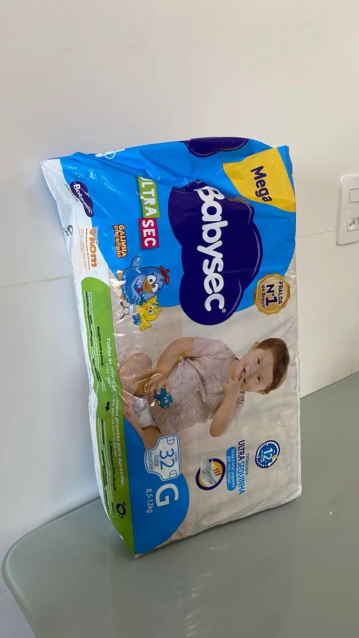 Cadeirinha alimentação e fralda baby sec  - Foto 2
