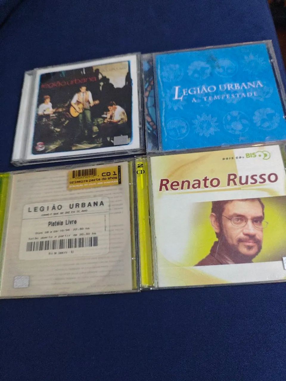 Coleção Legião Urbana e Renato Russo - 4 CDs Originais