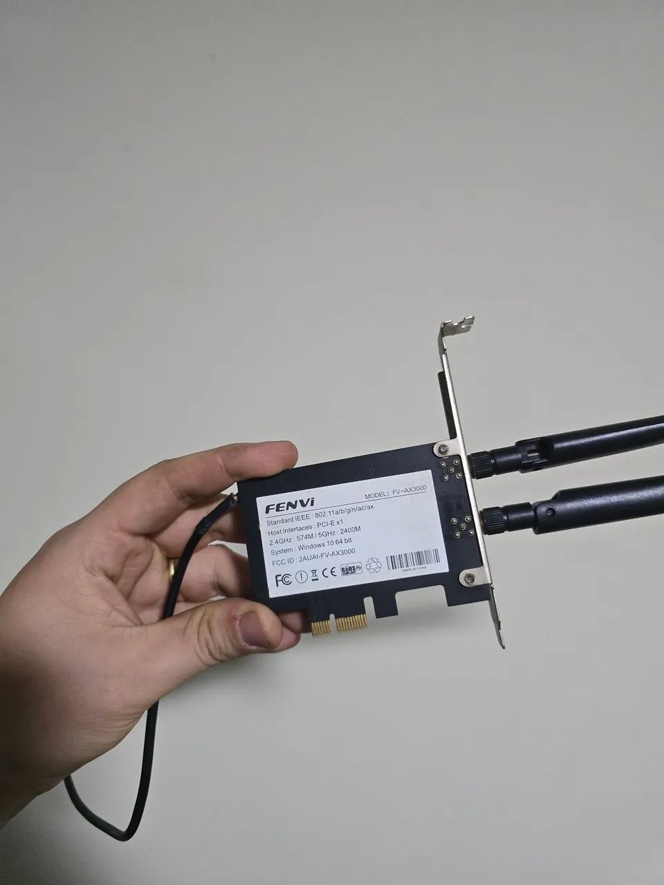 Placa de rede + BLUETOOTH PCI FENVI  - Foto 2