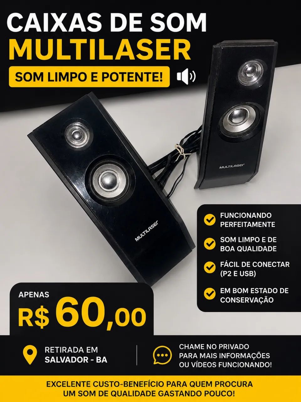 CAIXA MULTILASER