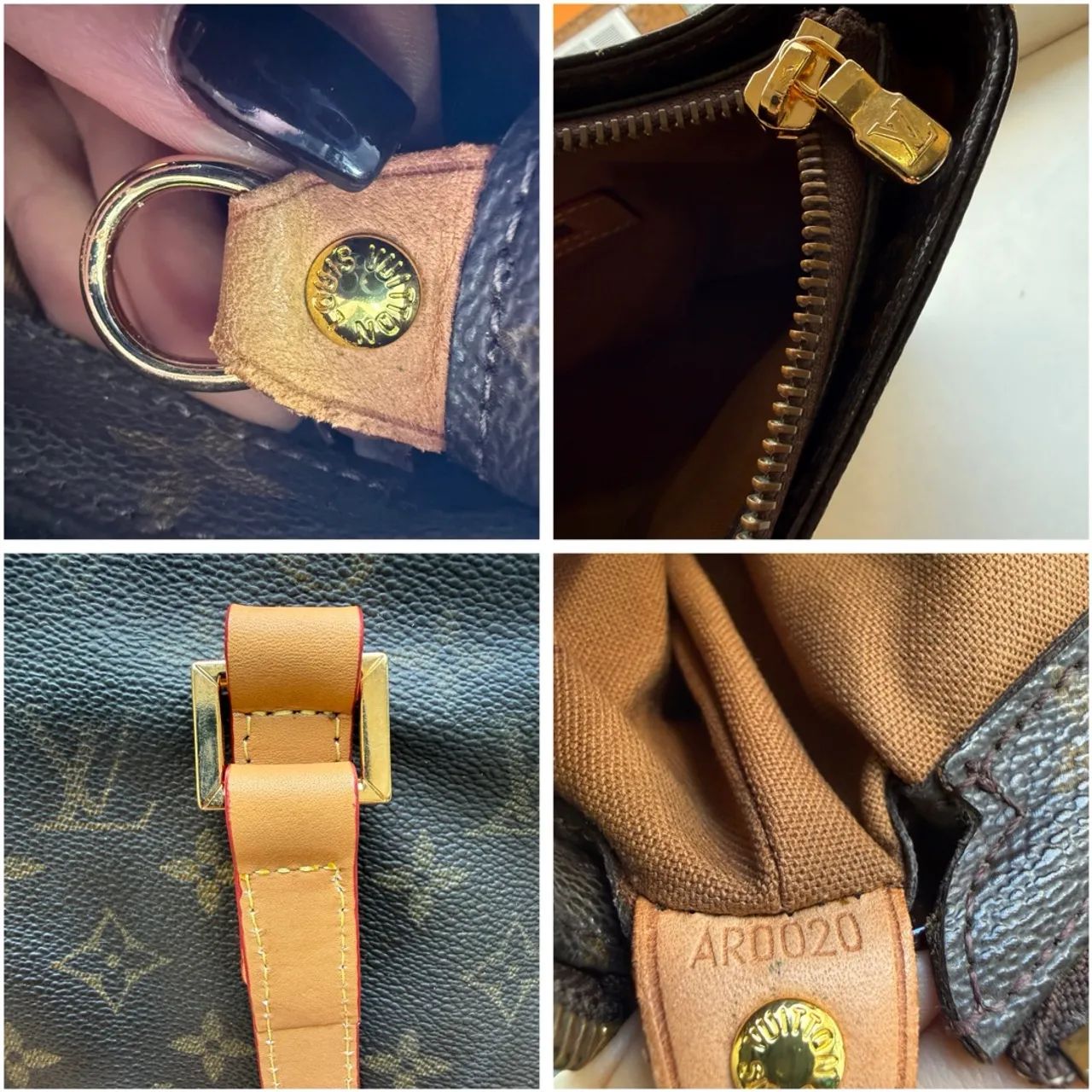Bolsa Louis Vuitton - Modelo Cabas Mezzo Monogram Autêntica Original - Foto 4