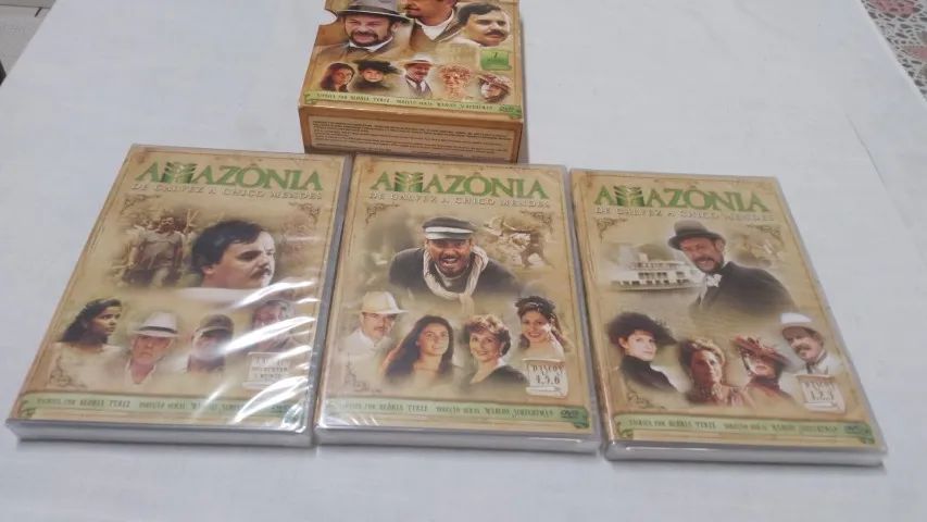 DVD Box Amazônia, De Galvez A Chico Mendes - 7 Discos ( 25183 ) - Foto 5