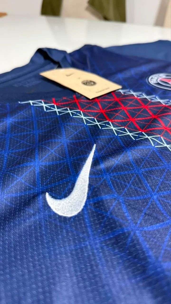 Camisa Paris Saint Germain Casa 2025-2026 Torcedor - Foto 4