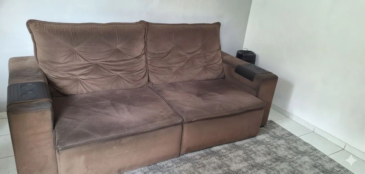 sofa retratil 2.30m RETITADA HOJE - Foto 2