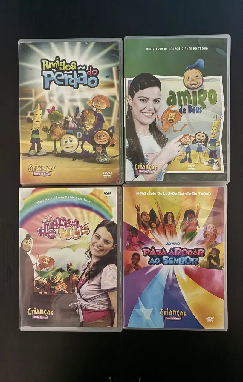 DVDs Crianças Diante do Trono