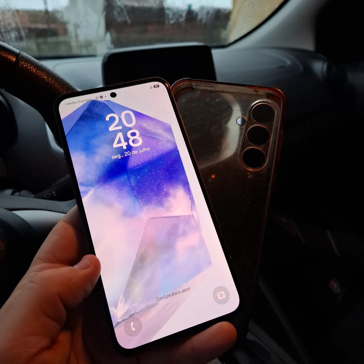 Samsung Galaxy A55 5G IMPECÁVEL - com capinha e película