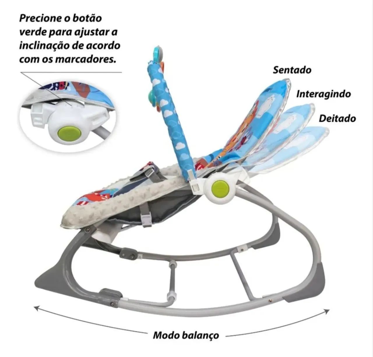 Cadeirinha de balanço infantil  - Foto 3