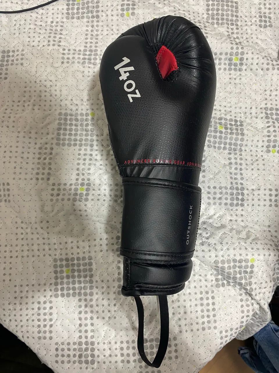 Luva de boxe decathlon outshock ERGO 14 oz - Foto 3