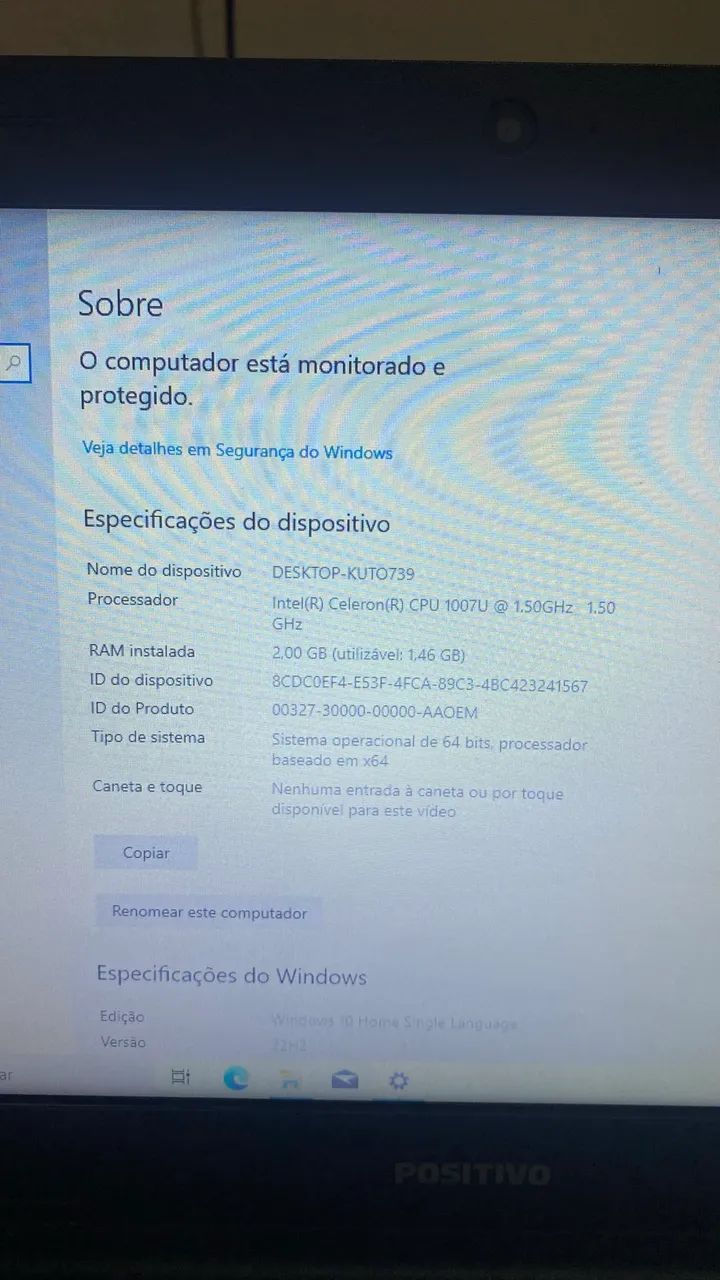 Notebook positivo  - Foto 4