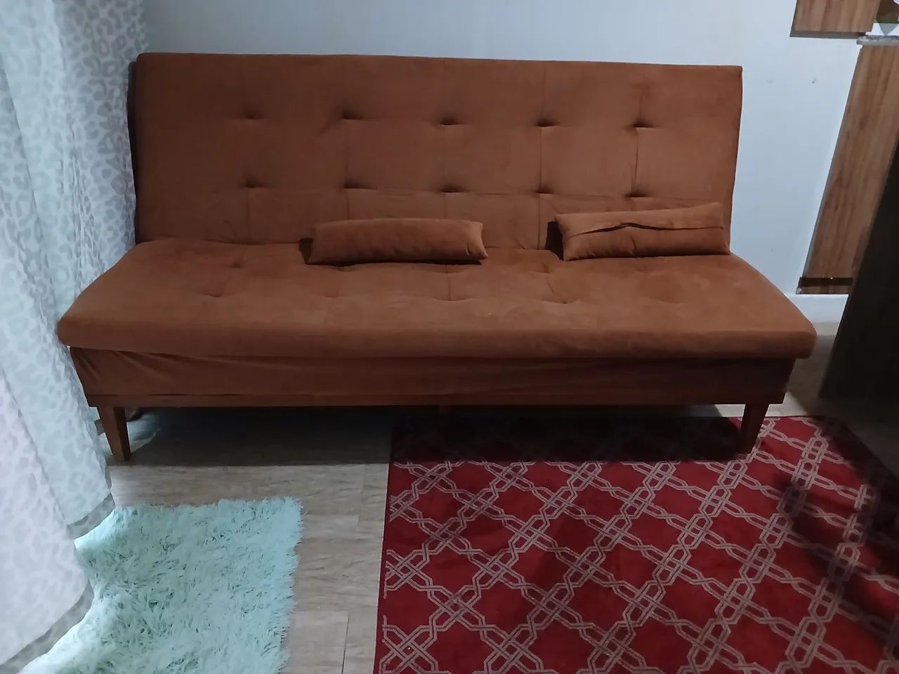Vende sofá tecido suede a vista  - Foto 2