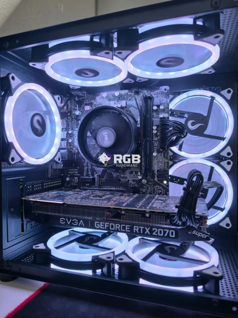 PC Gamer Ryzen 5 4500 RTX2070-SUPER-8G DDR4 16GB SSD 500GB
