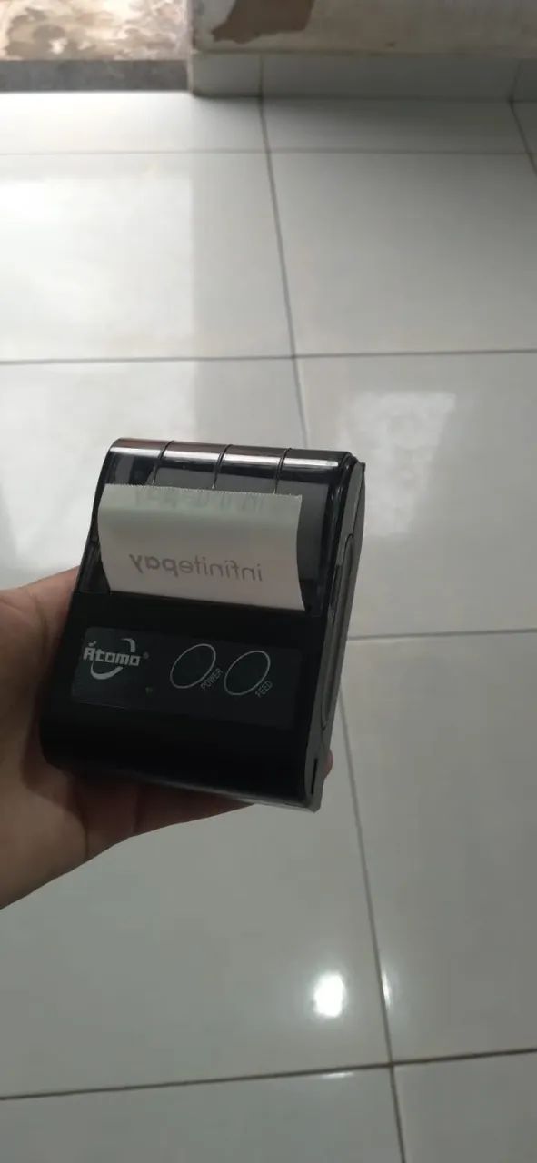 Mini Impressora térmica - Parcelo no cartão - Foto 3