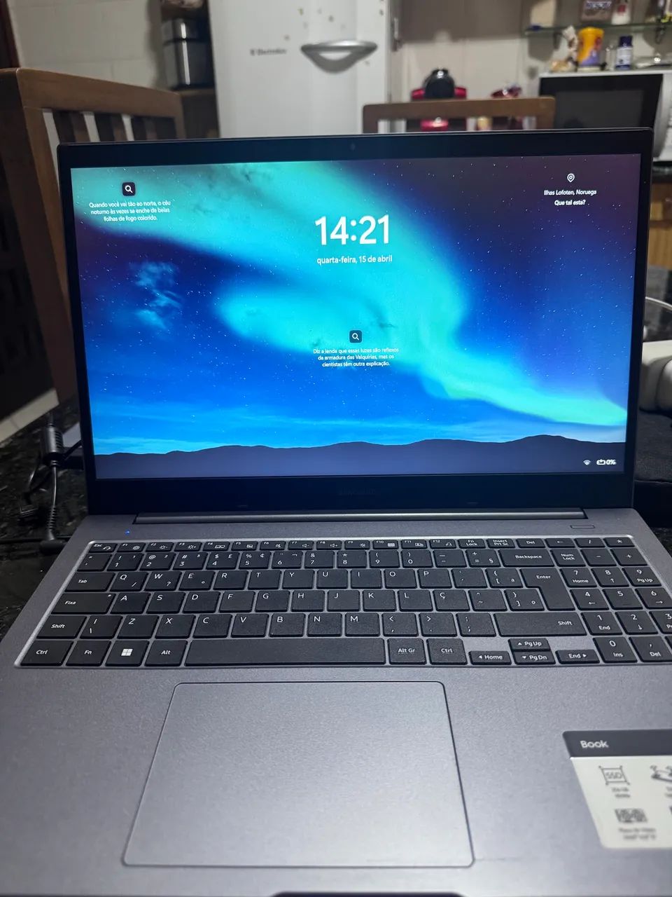 Notebook Samsung 32gb de ram- Super novo 