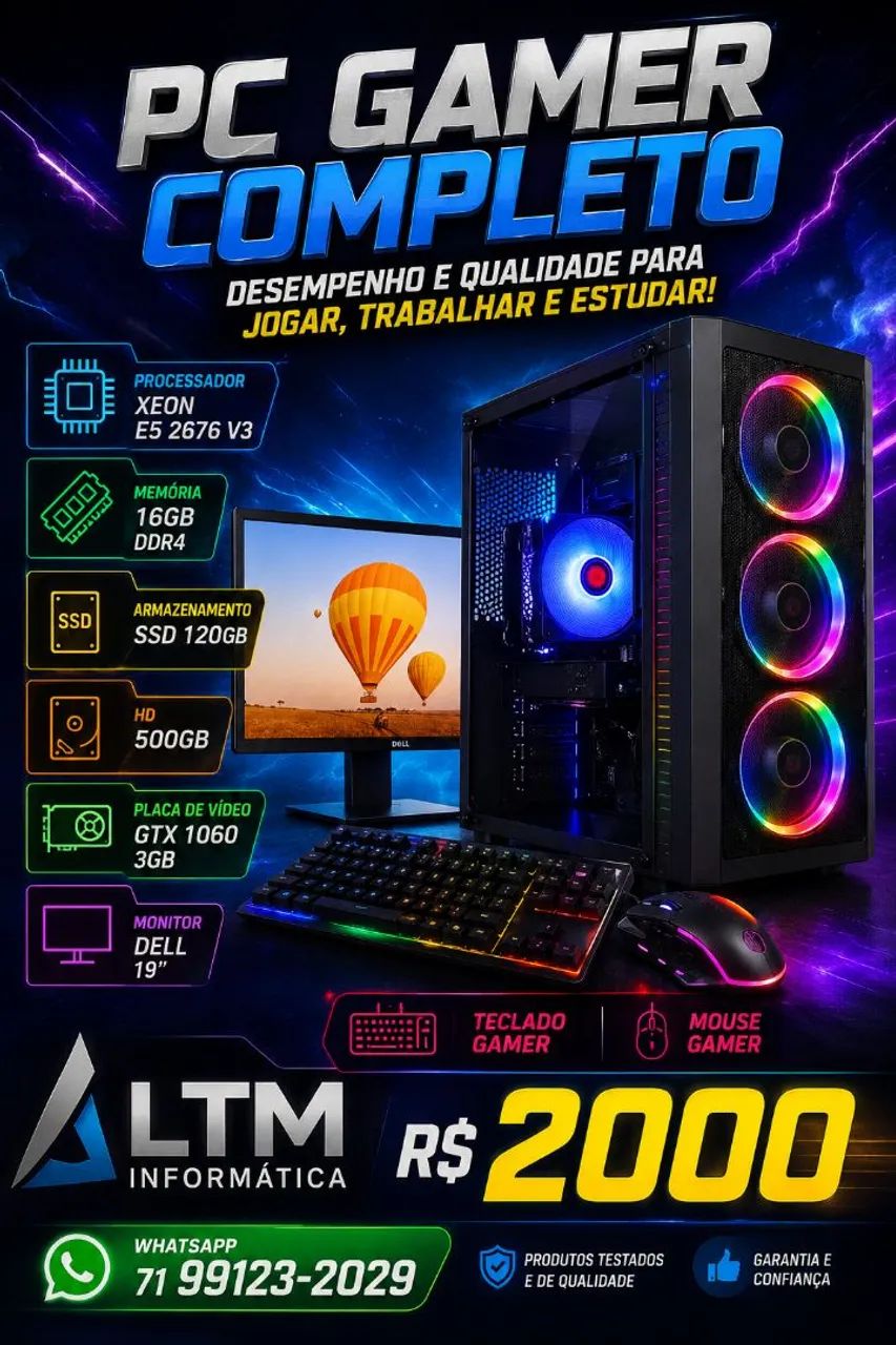 Pc gamer Completo