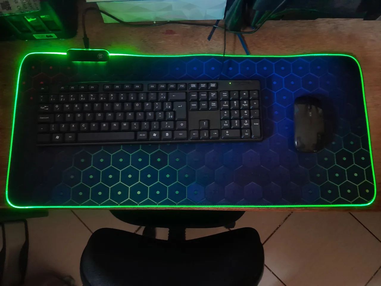 Mouse Pad Led RGB Grande 70x30 - Foto 4