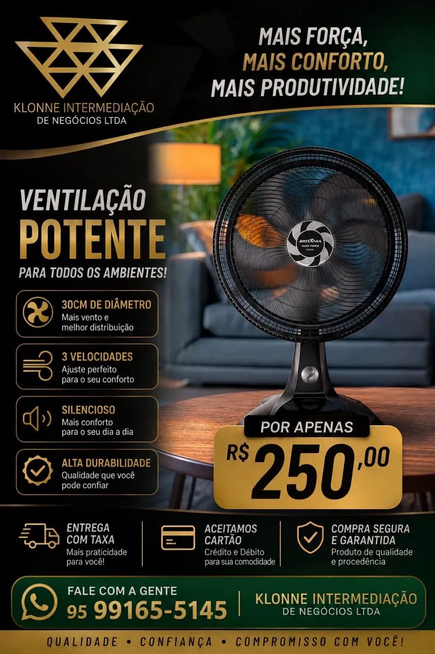 Vende se ventiladores Arno