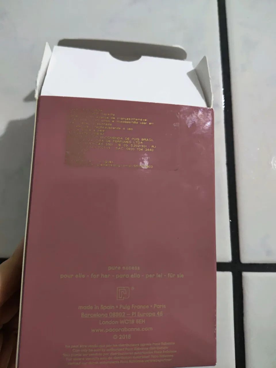 pure xs paco rabanne eau de parfum 50ml - Foto 4