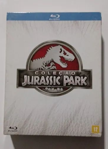 Blu-ray Coleção Jurassic Park 4 filmes