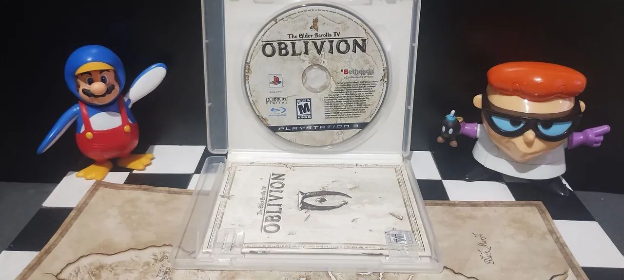 Jogo Oblivion ps3 completo c/ mapa - Foto 3