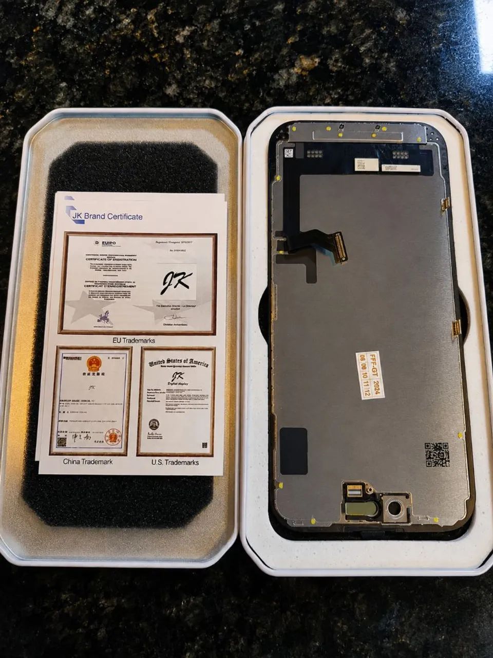 Tela Display Touch iPhone 15 6.1 JK Digital Display - Foto 4