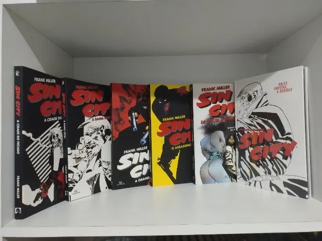 Coleção Sin City Devir - Capa Cartão e Capa Dura