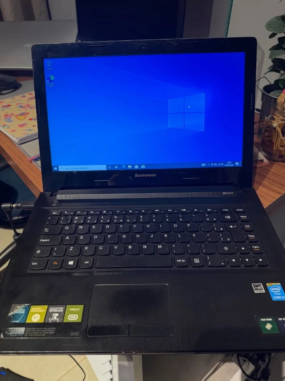 Notebook Lenovo G40 i5 6GB 480GB SSD