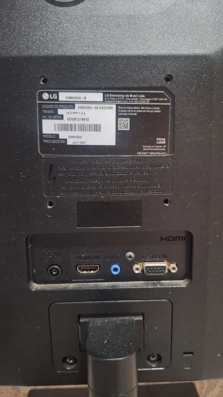 Monitor LG 24 Full HD - Foto 2
