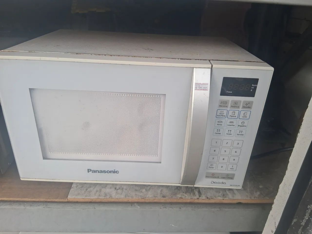 Microondas Panasonic pequeno com garantia  - Foto 2