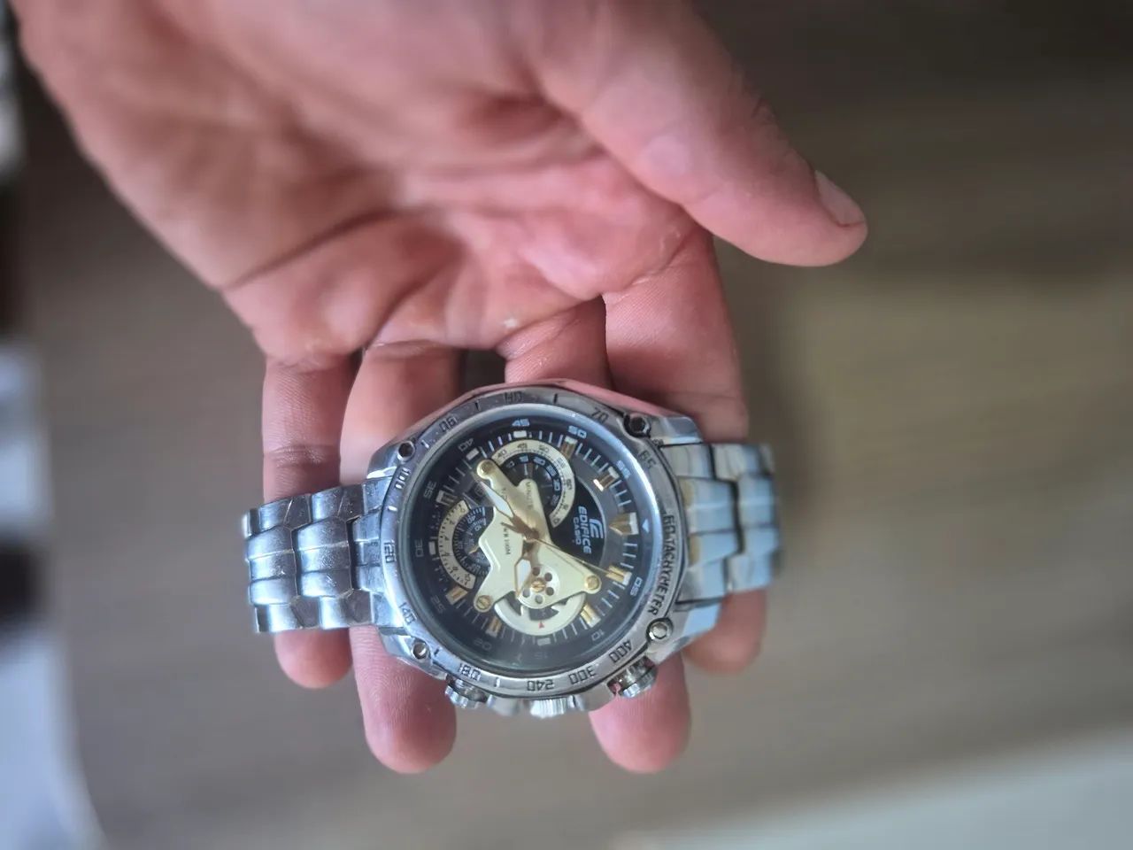 Cassio Edfice EF 550 usado em otimo estado todo funcional! Apenas o relogio - Foto 4