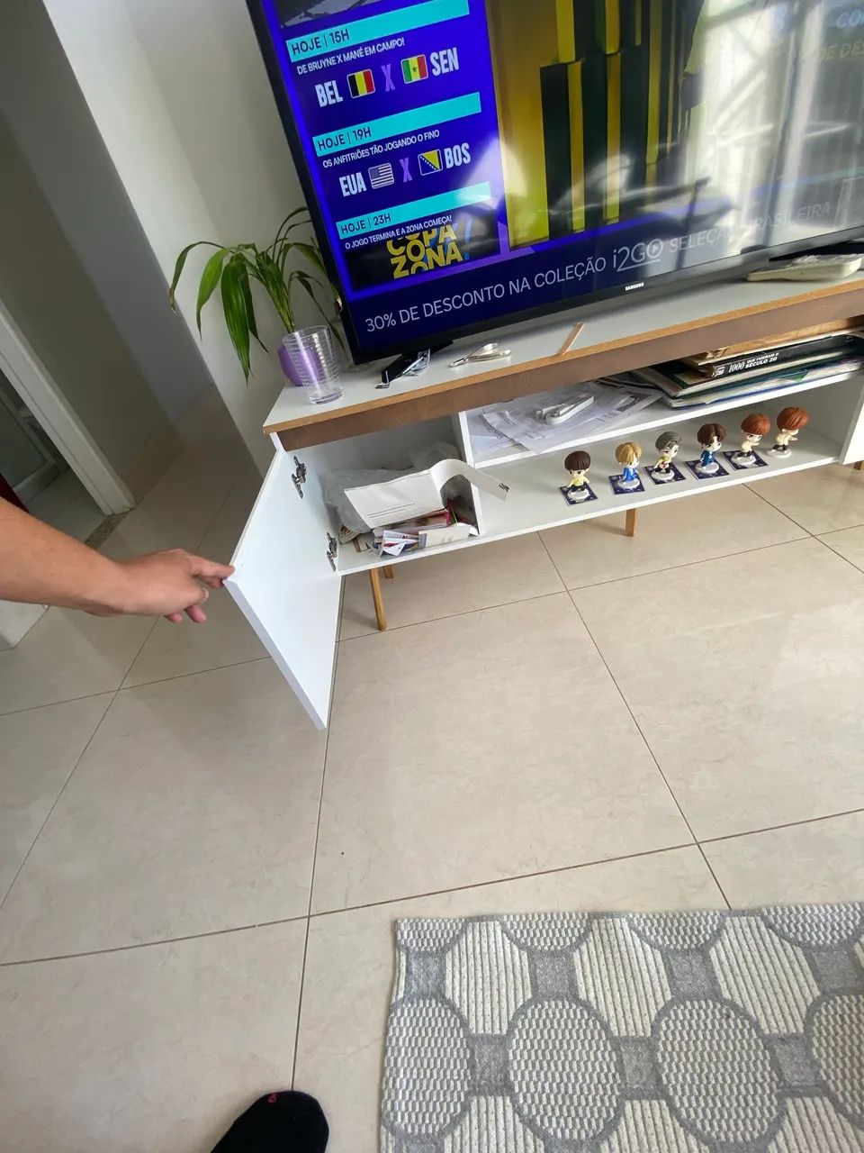 Rack em MDF para TV - Foto 3